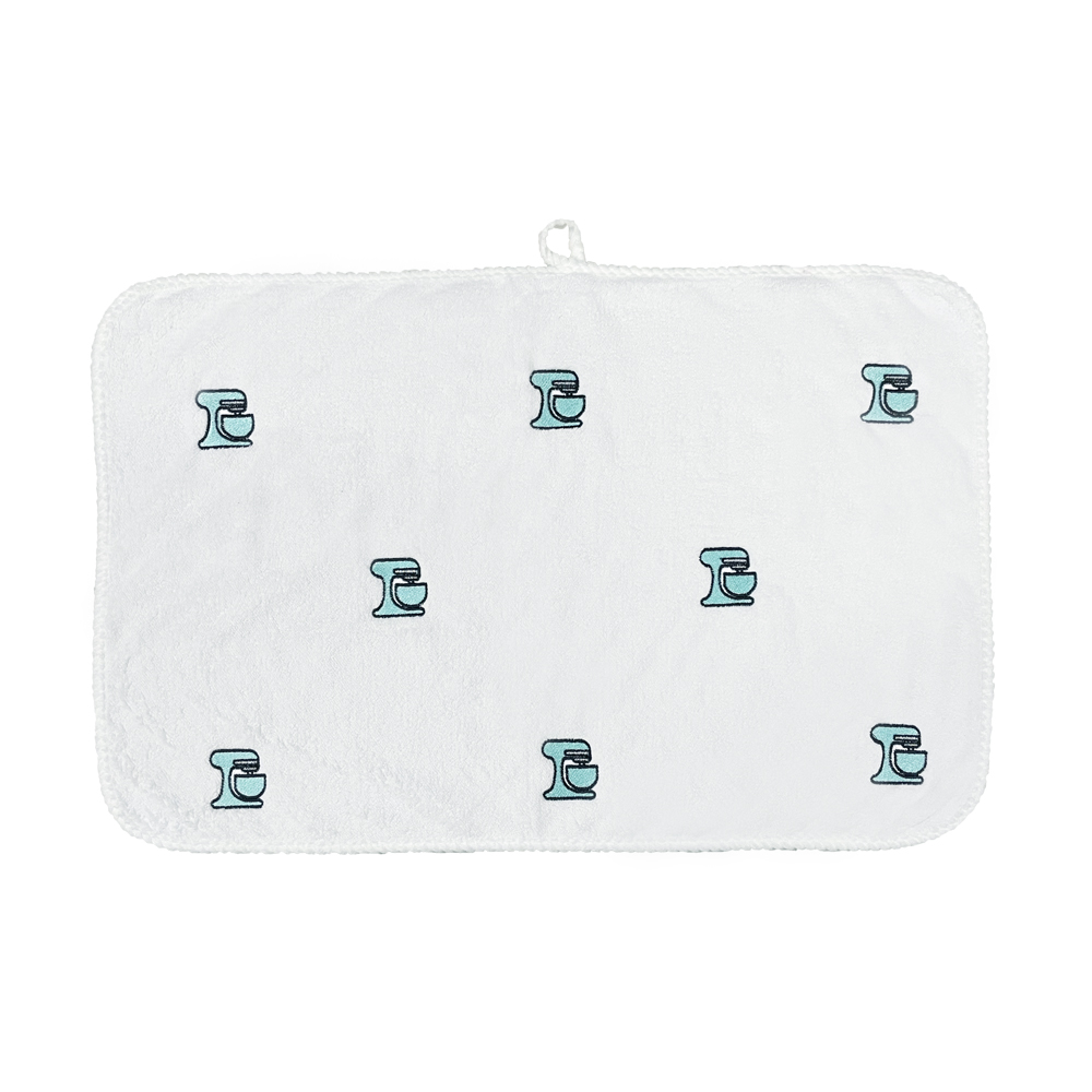 Pano de Copa Laço Home Power Sec 40x60cm Batedeira Verde Tiffany
