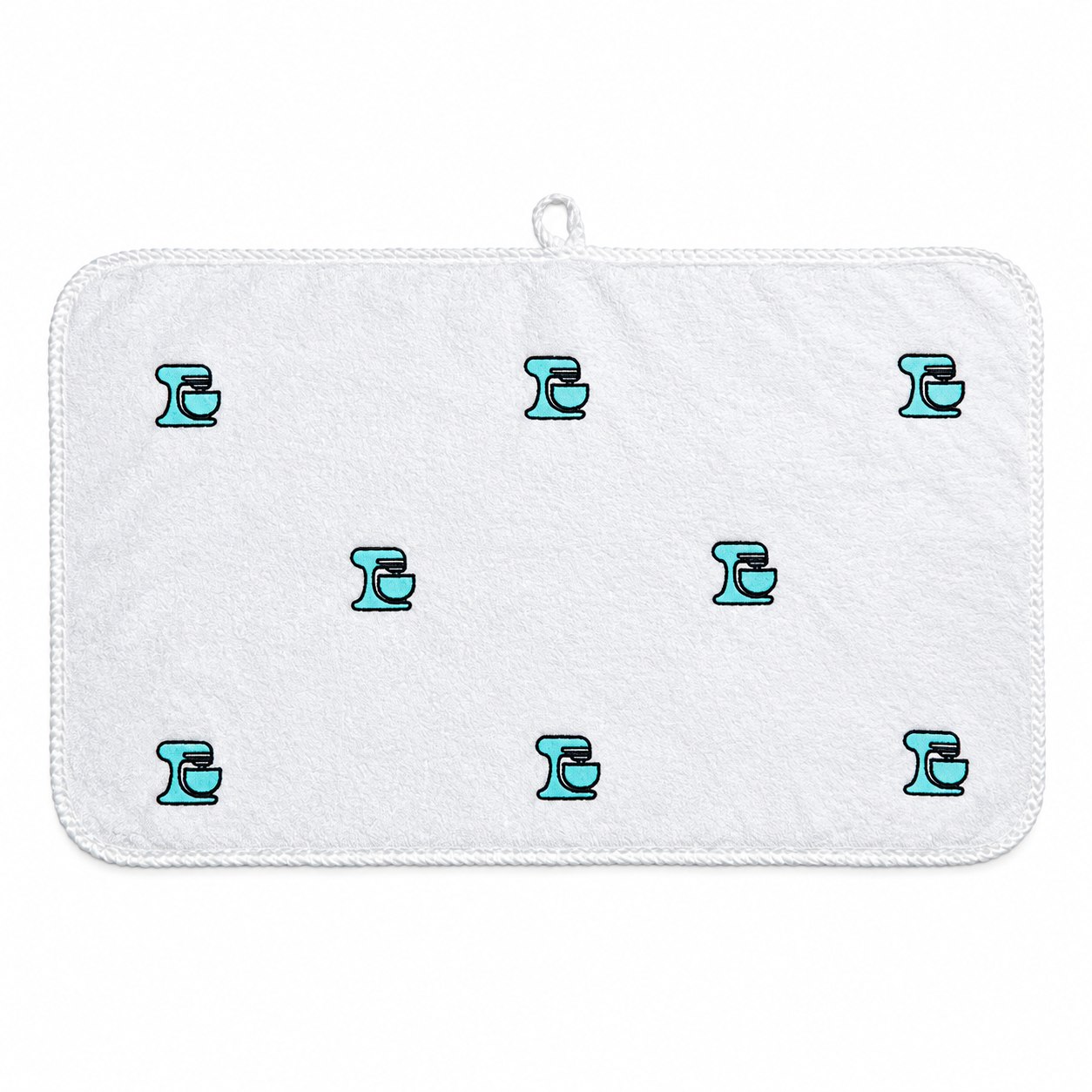 Pano de Copa Laço Home Power Sec 40x60cm Batedeira Verde Tiffany