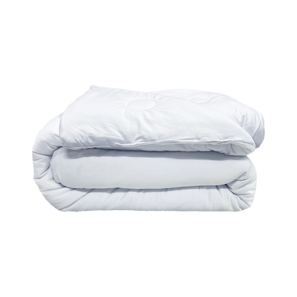 Edredom Casal Extra Macio Marshmallow 2,20 x 2,40 Branco - Laço Bebê