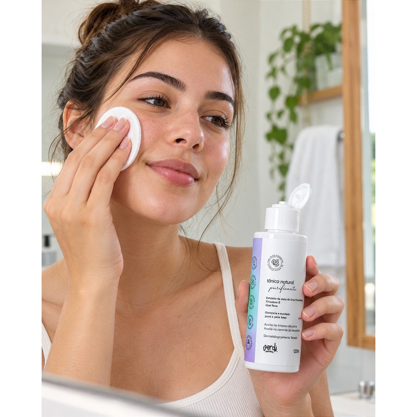 Kit Skincare Facial Natural 8 Produtos Verdi Natural – Rotina Completa de Limpeza e Cuidado