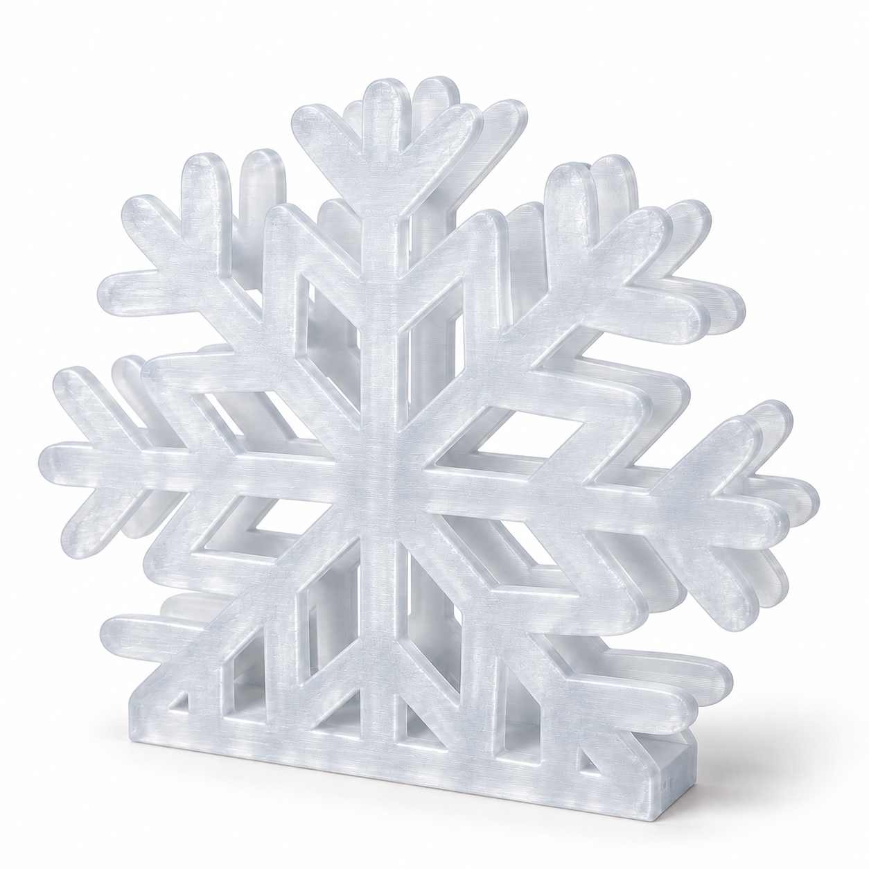 Conjunto para Copos e Guardanapos – Flocos de Neve Gelo