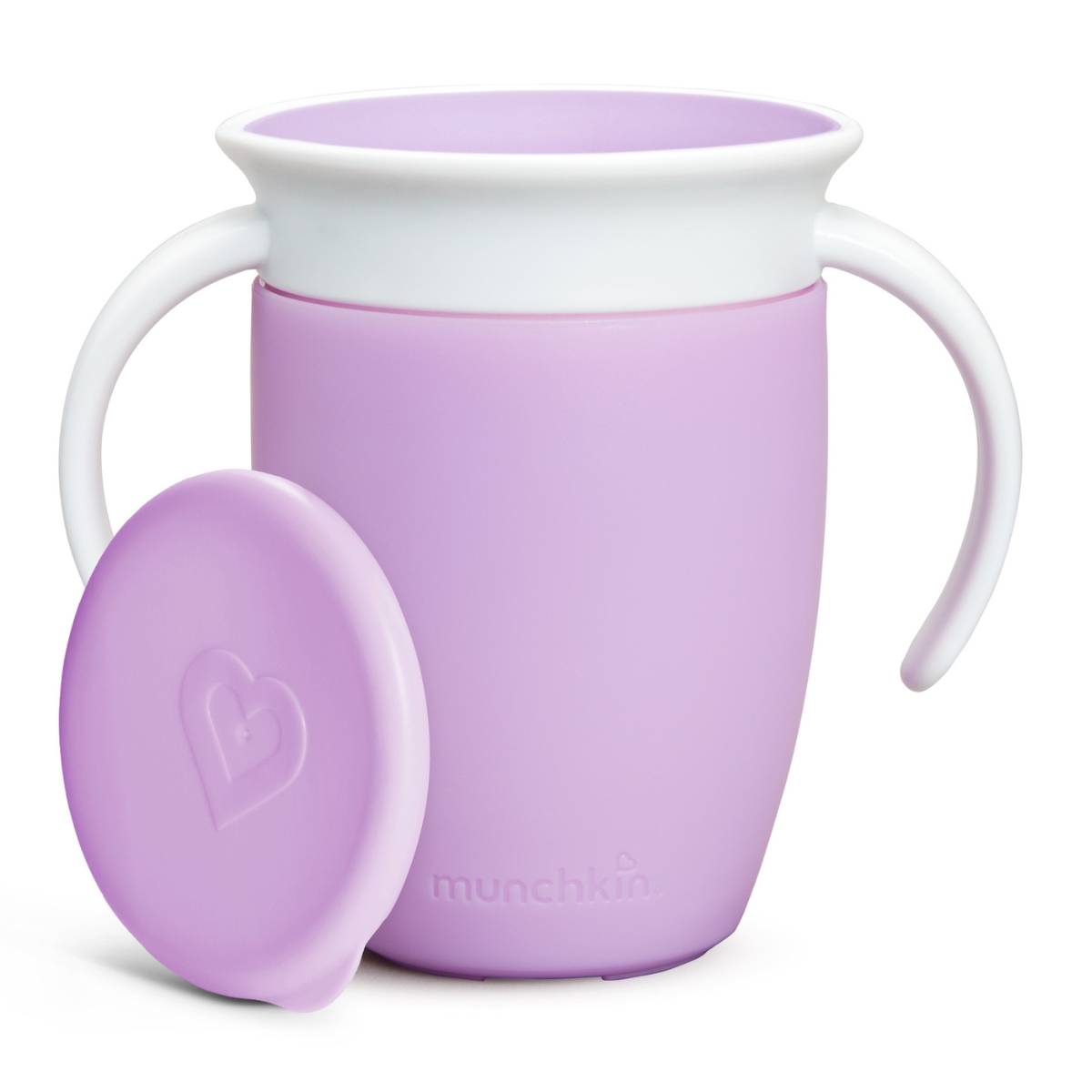 Copo de Treinamento 360 com Tampa (Miracle Cup) Roxo - Munchkin