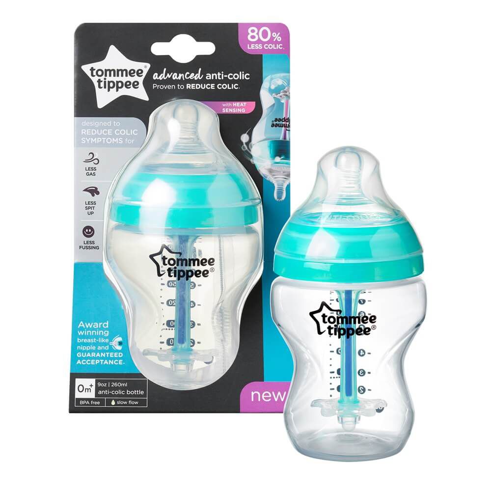 Mamadeira Tommee Tippee Advanced Anti Cólica 260ml Neutra