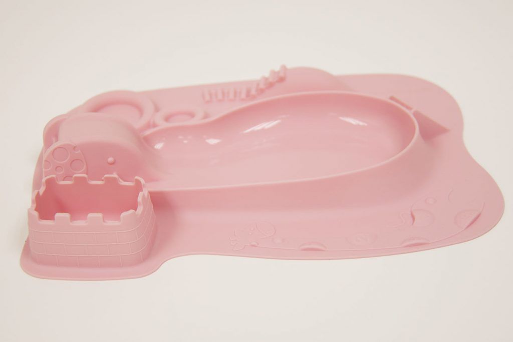 Prato Divertido em Silicone Porquinha - Marcus & Marcus