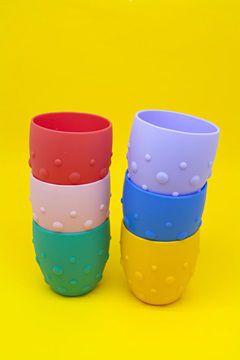 Copo de Treinamento em Silicone 200ml Porquinha - Marcus & Marcus