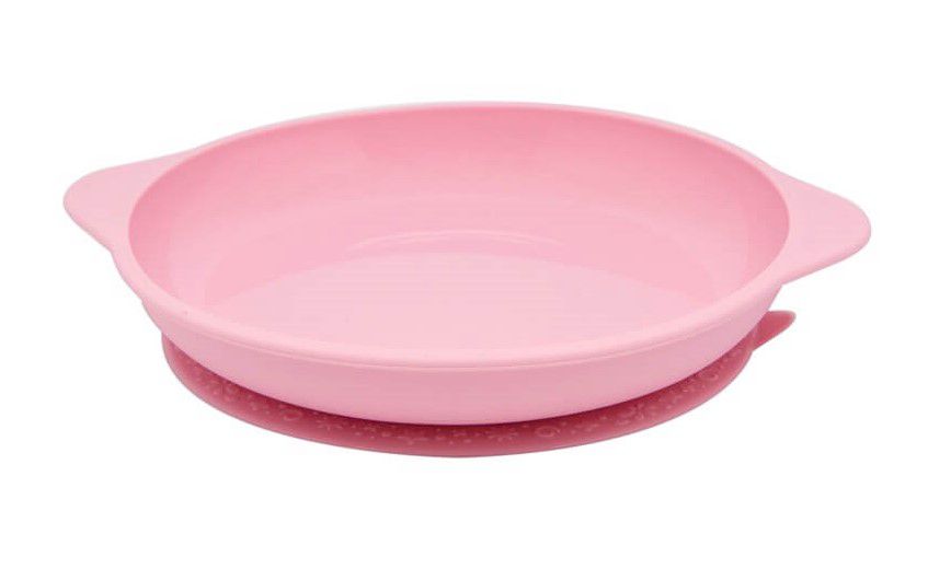 Prato de Silicone com Sucção Porquinha - Marcus & Marcus