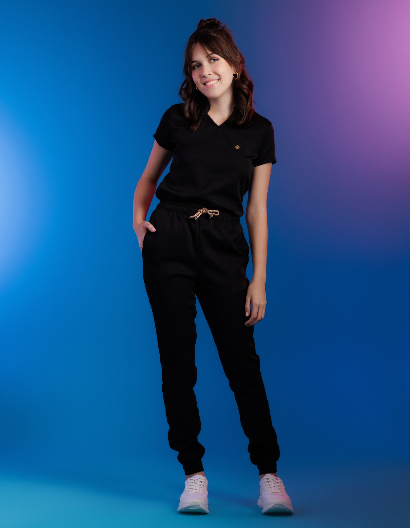 Scrub Feminino Lírio Preto — foto 6