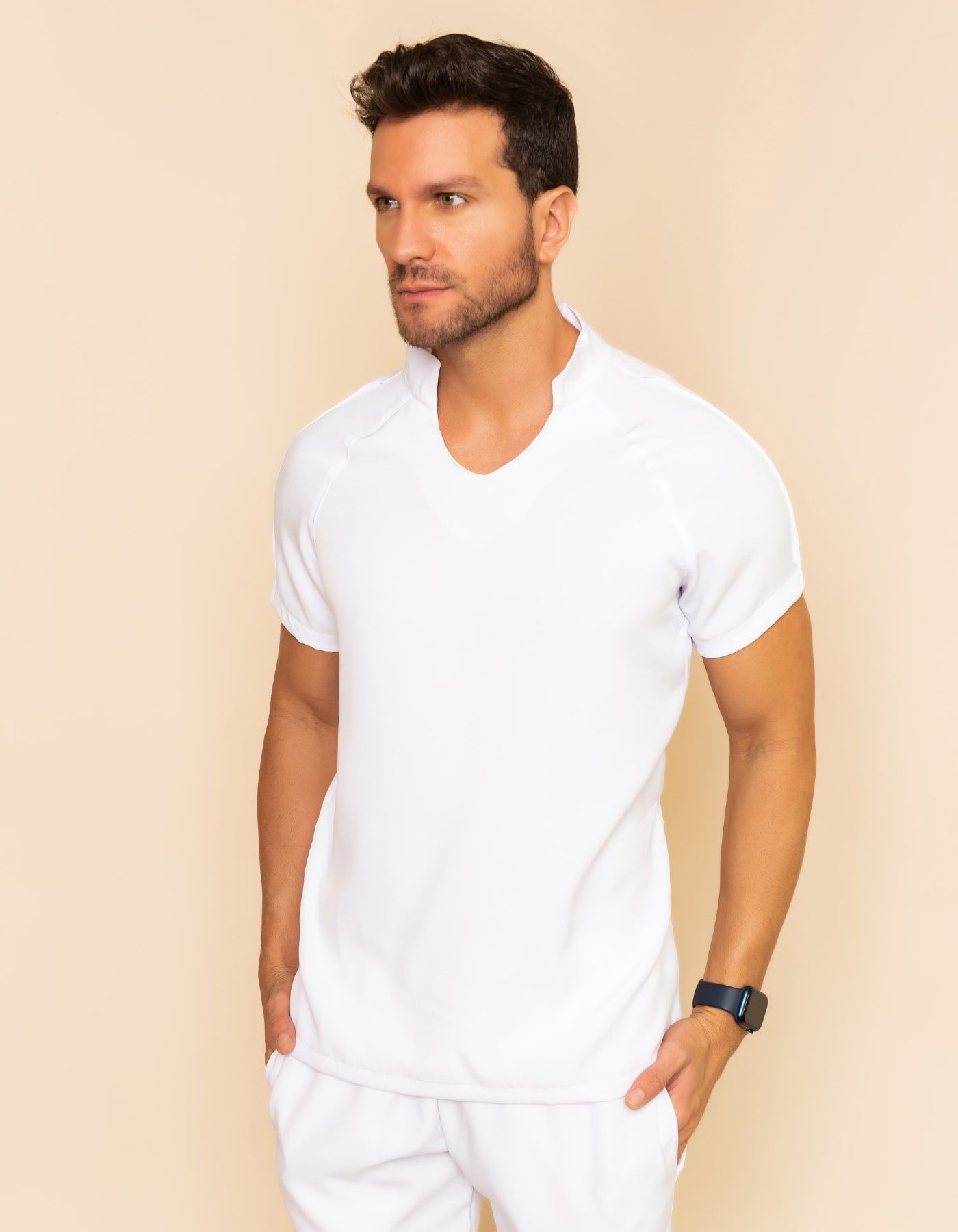 Scrub Masculino Ônix Branco — foto 2