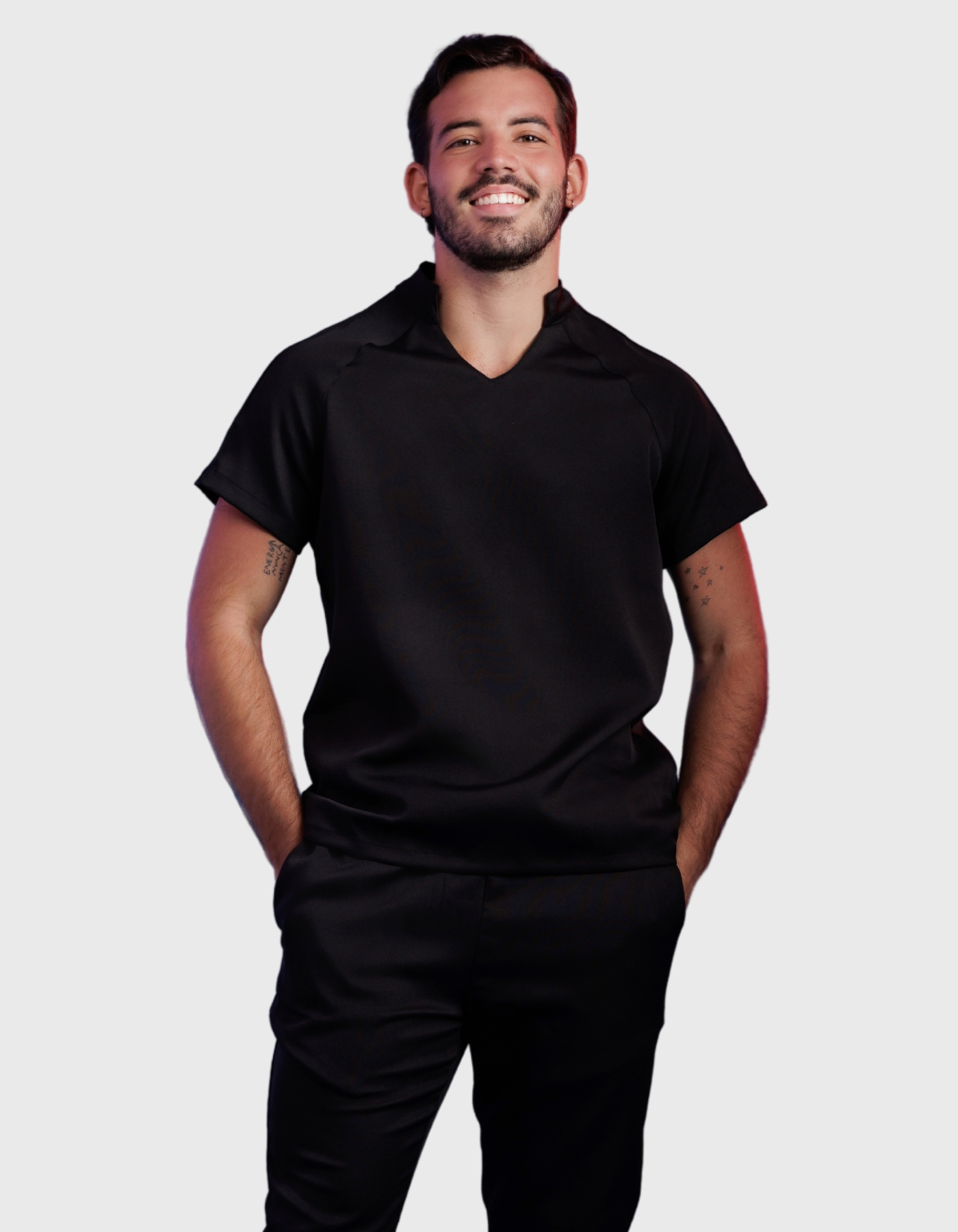 Scrub Masculino Ônix Preto — foto 1
