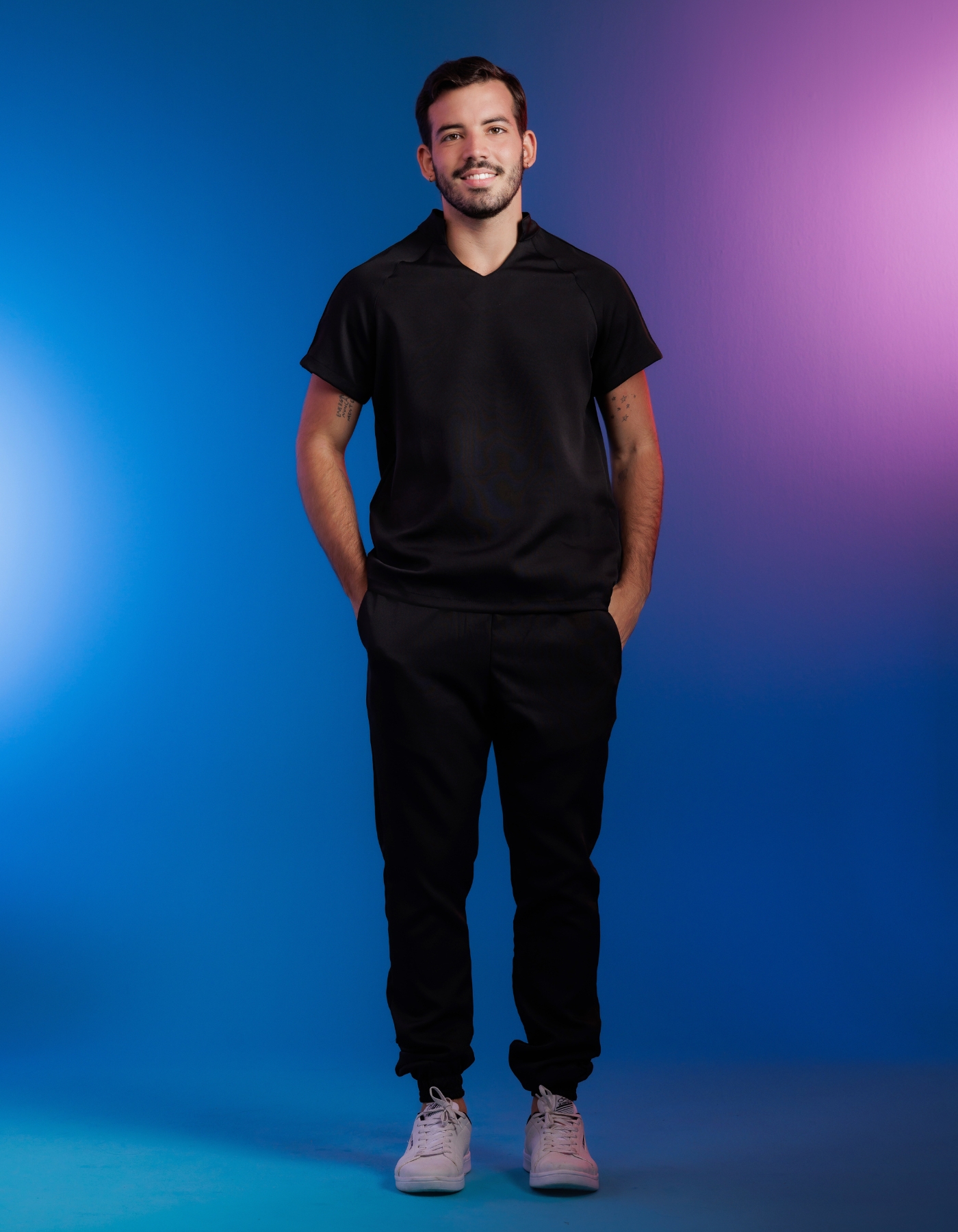 Scrub Masculino Ônix Preto — foto 4