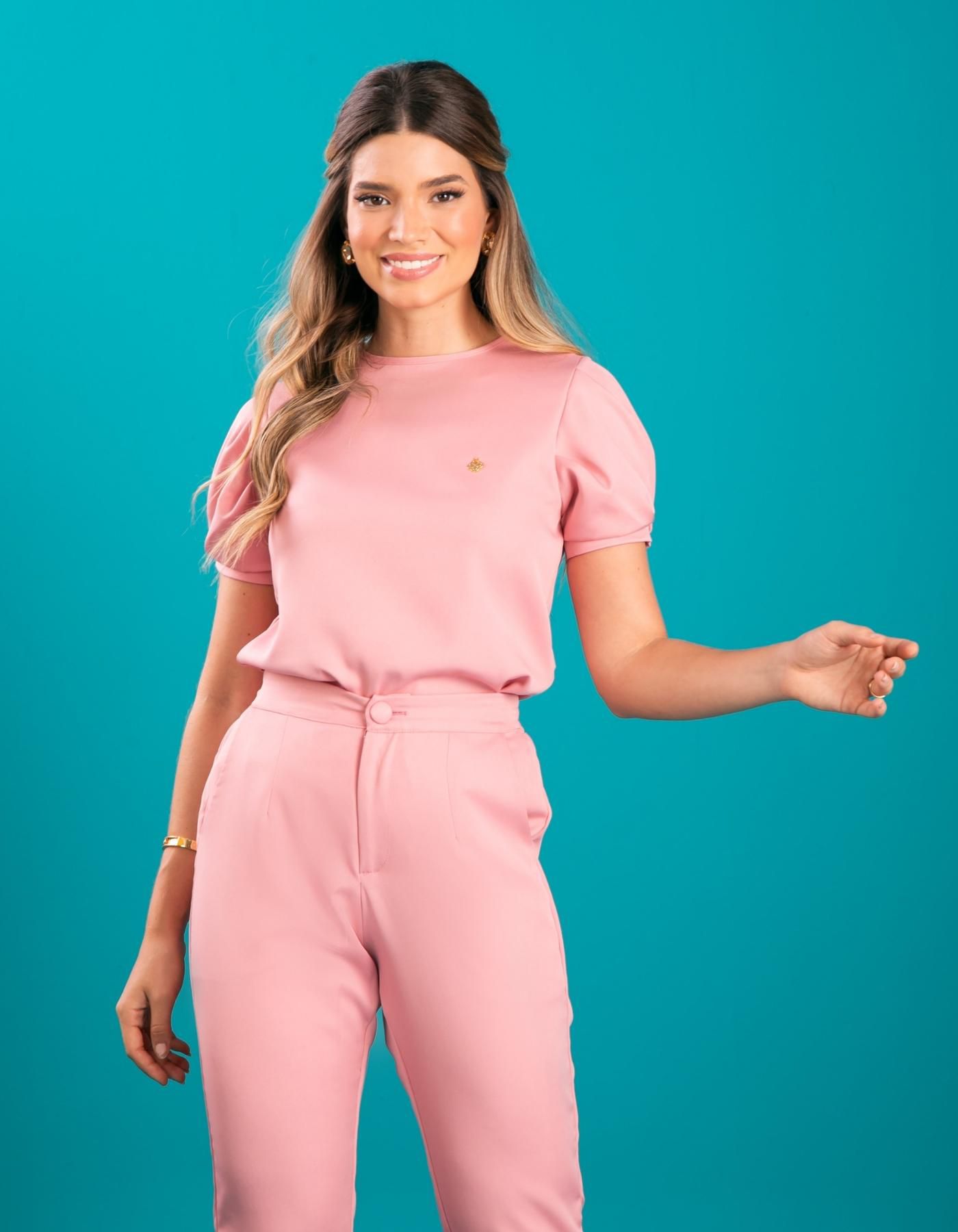 Scrub Feminino Hortênsia Rosé — foto 6