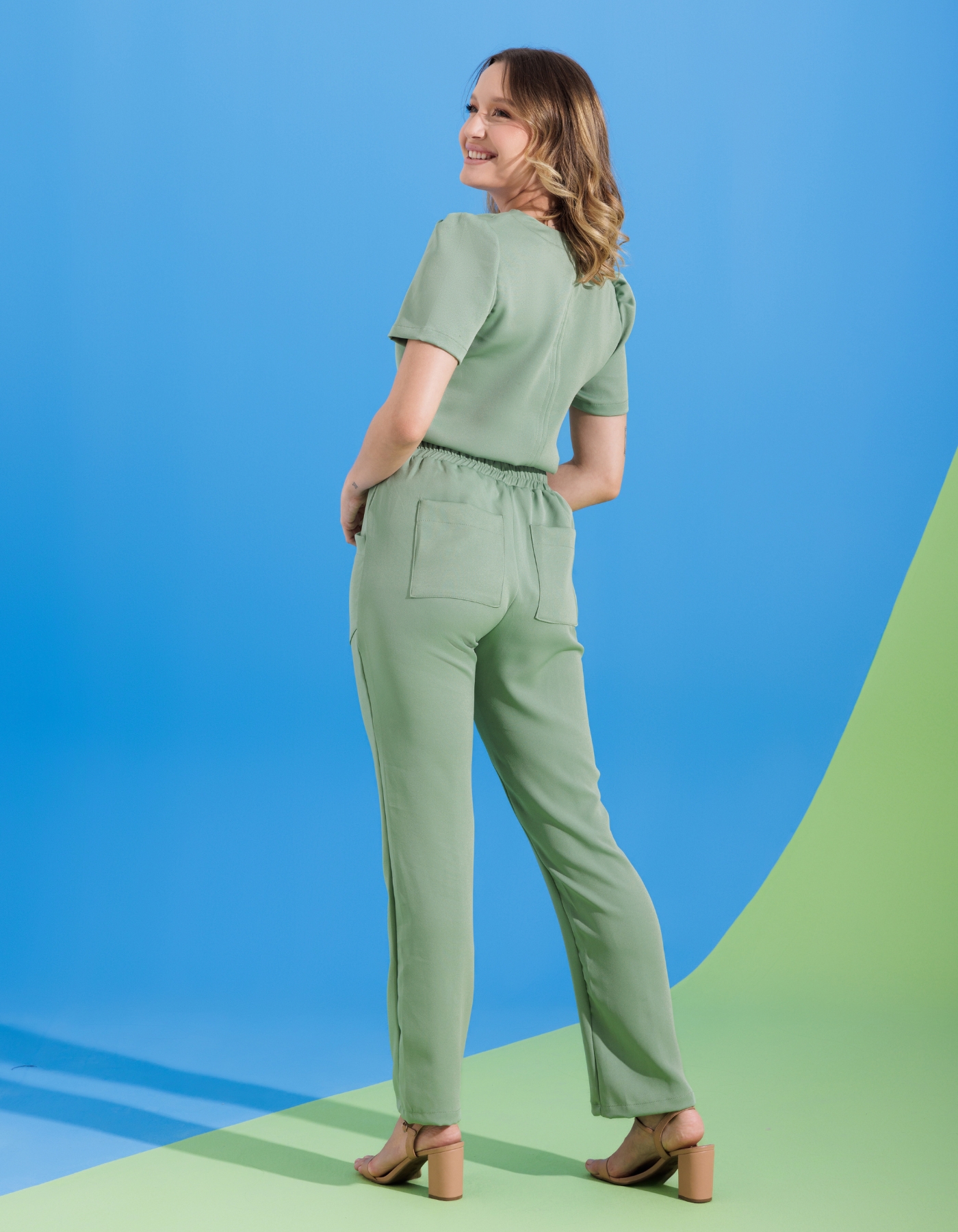 Scrub Feminino Lily Verde Pistache — foto 6