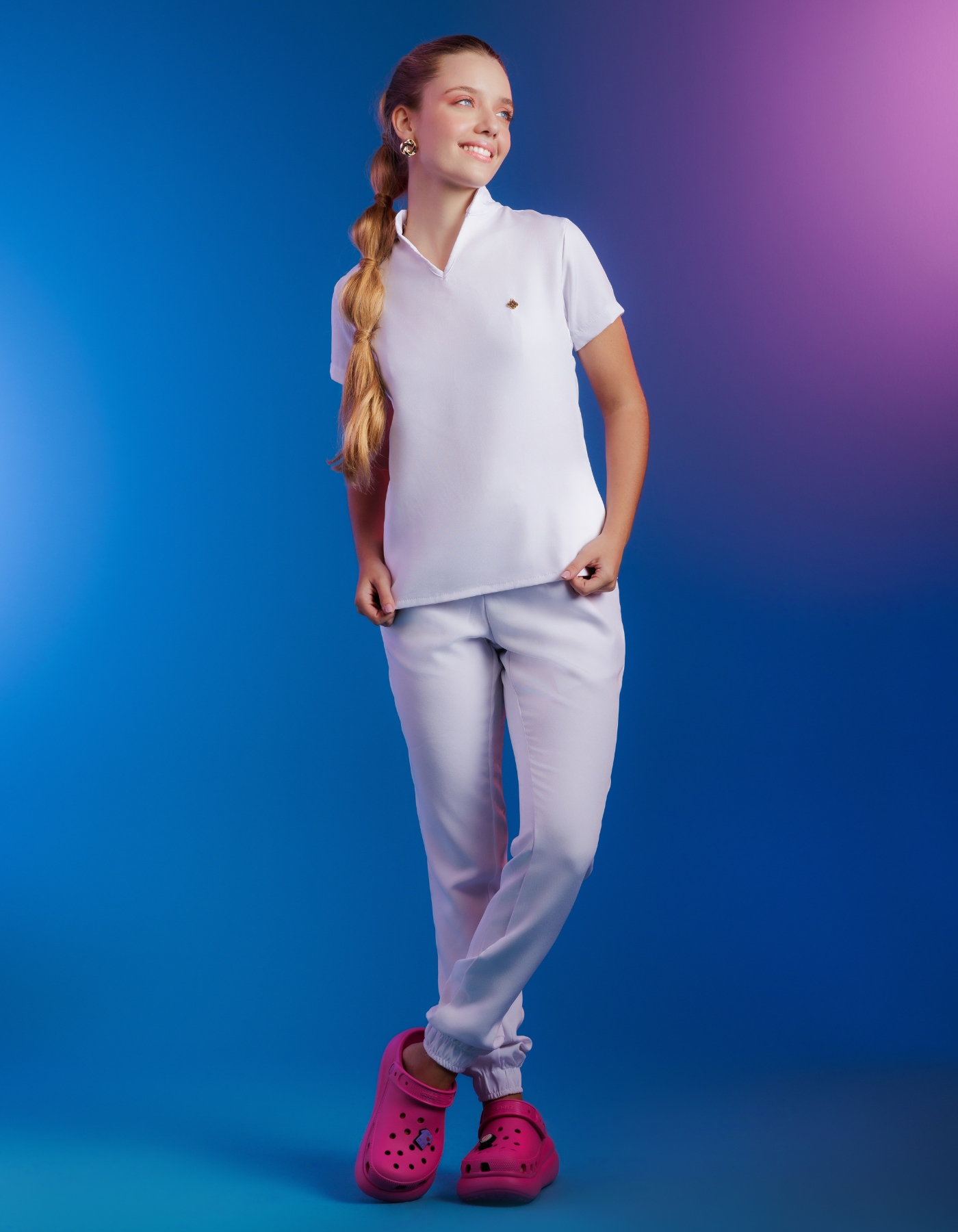 Scrub Feminino Lírio Branco — foto 9