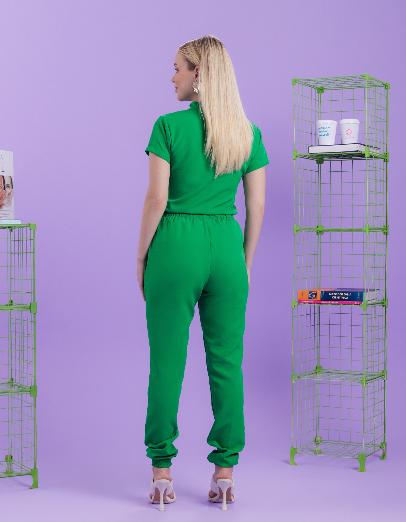 Scrub Feminino Lírio Verde Bandeira — foto 4