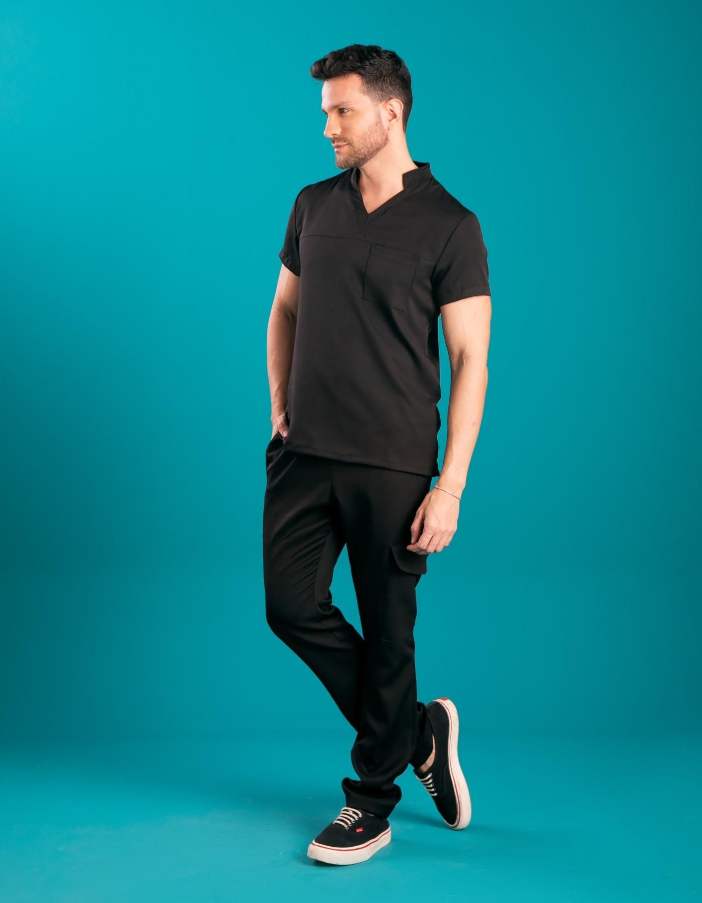 Scrub Masculino Harry Preto — foto 7