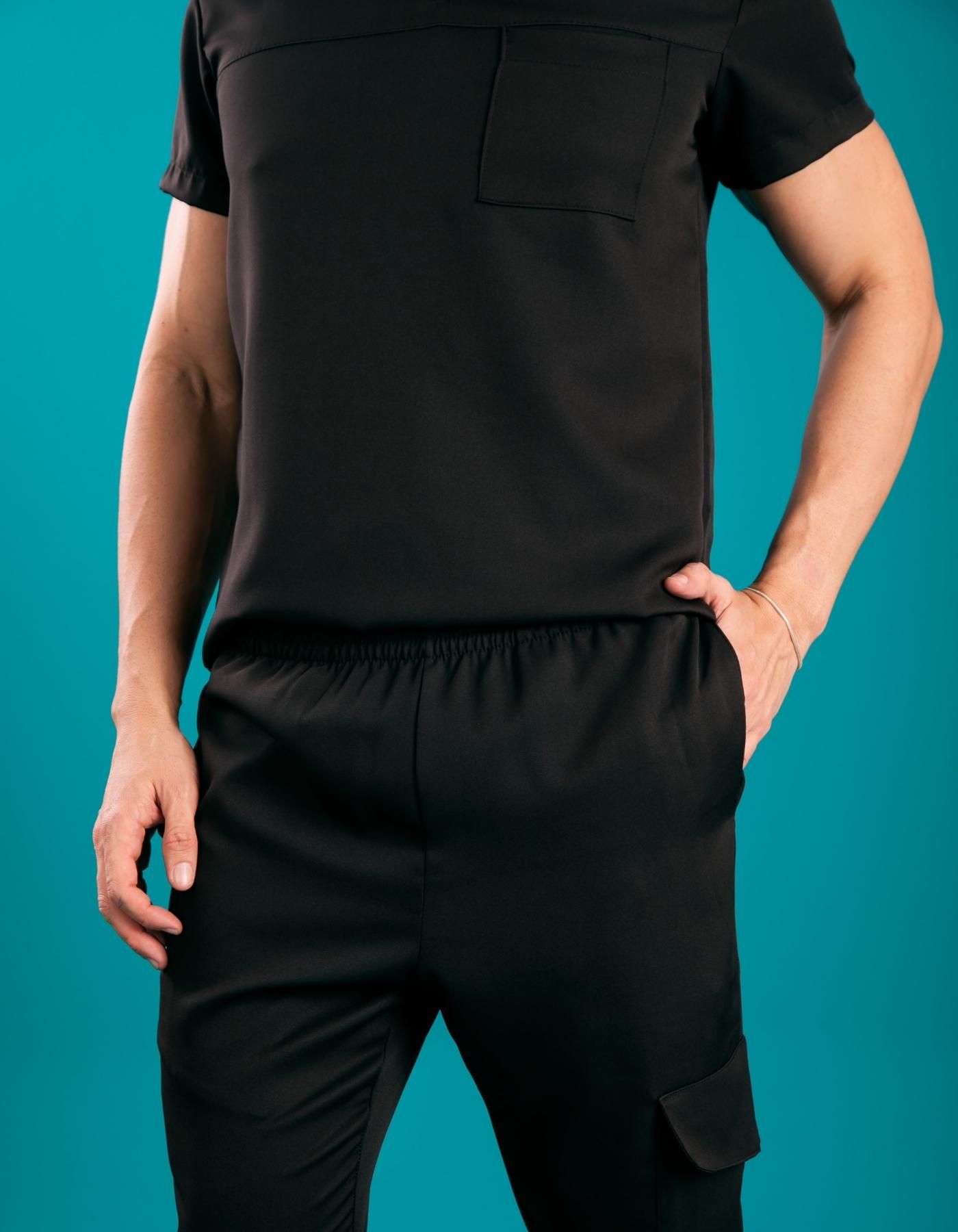 Scrub Masculino Harry Preto — foto 4