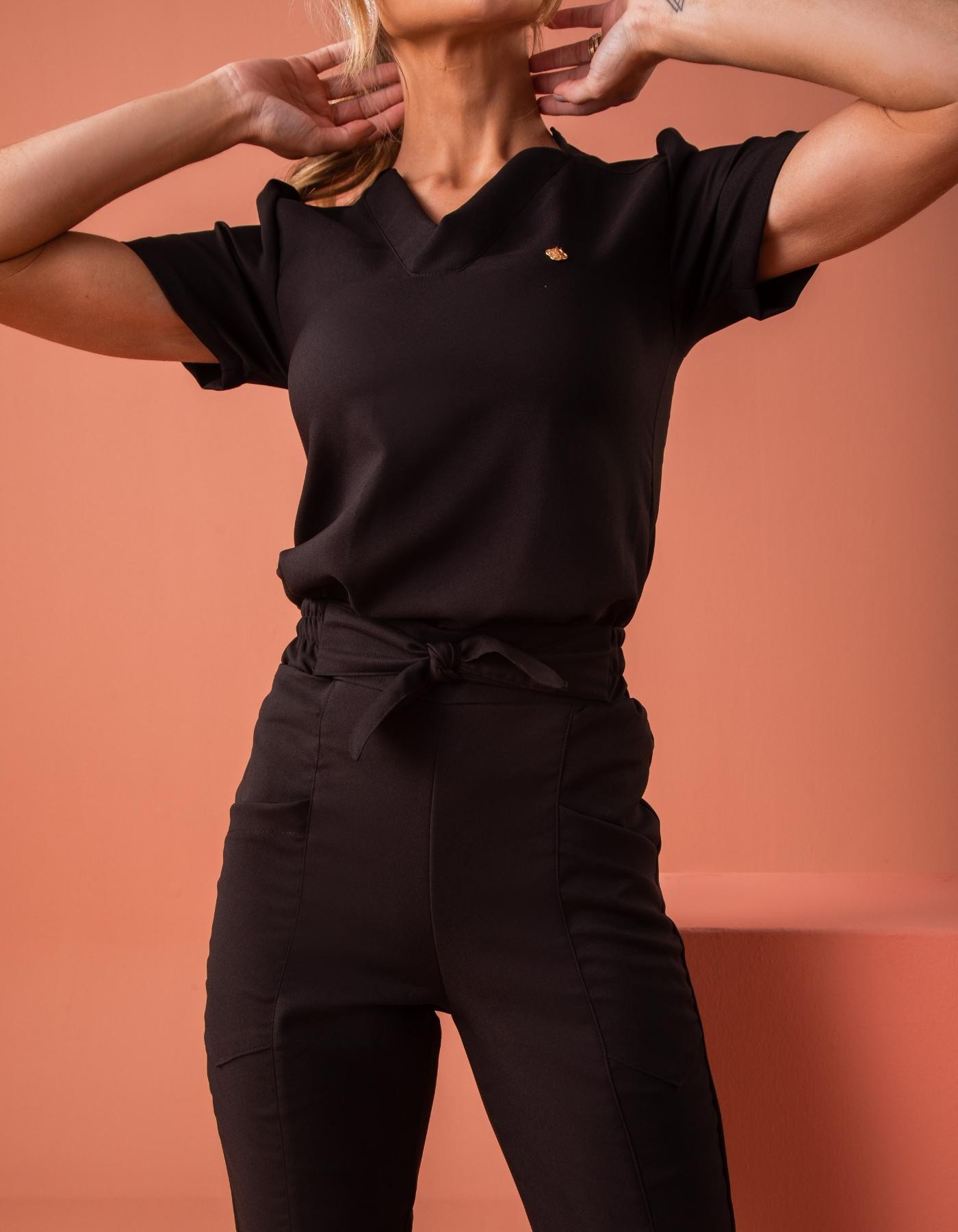 Scrub Feminino Lily Preto — foto 7