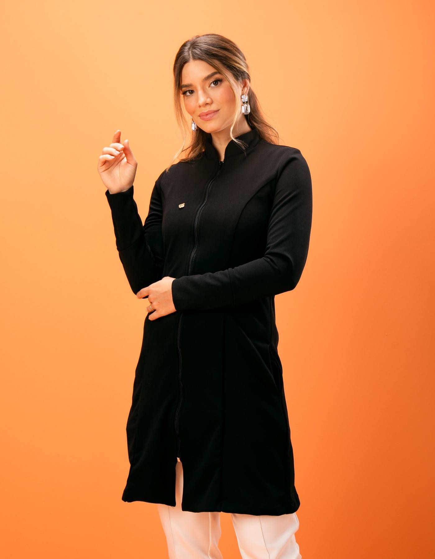 Jaleco Feminino Ava Preto — foto 6