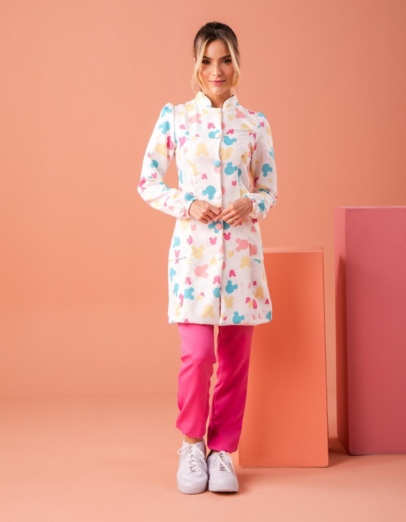 Jaleco Feminino Liza New Mickey — foto 5