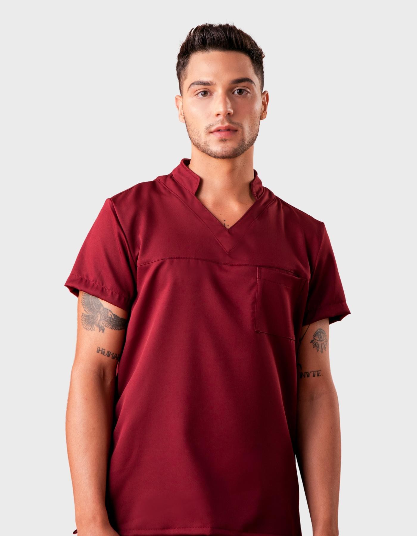 Scrub Masculino Harry Malbec — foto 1
