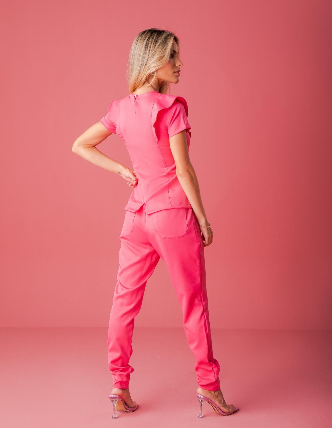 Scrub Feminino Laila Pink — foto 3