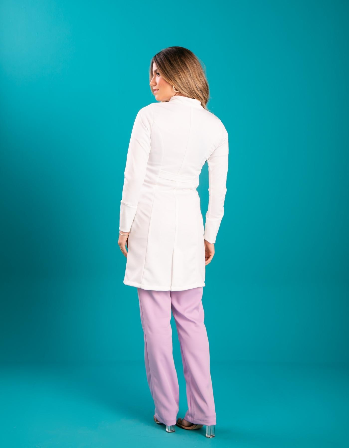 Jaleco Feminino Ava Branco — foto 2