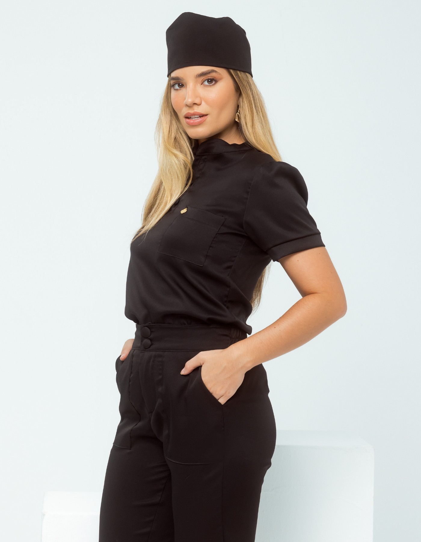 Scrub Feminino Emily Preto — foto 5