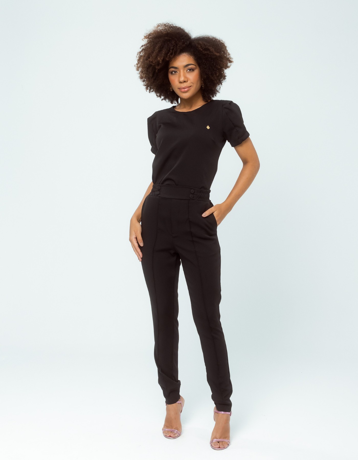 Scrub Feminino Selena Preto — foto 6