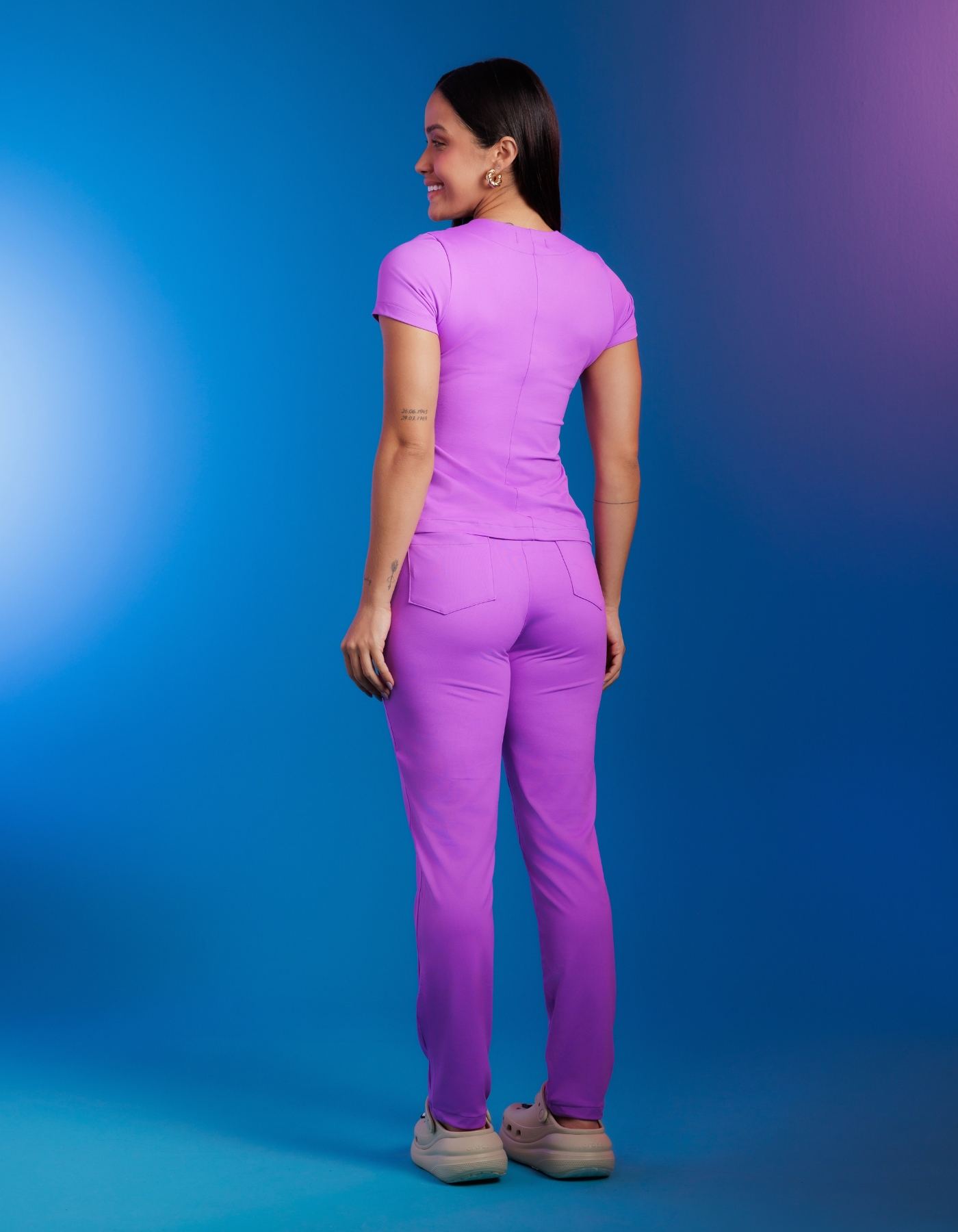 Scrub Feminino Moove Violeta — foto 3