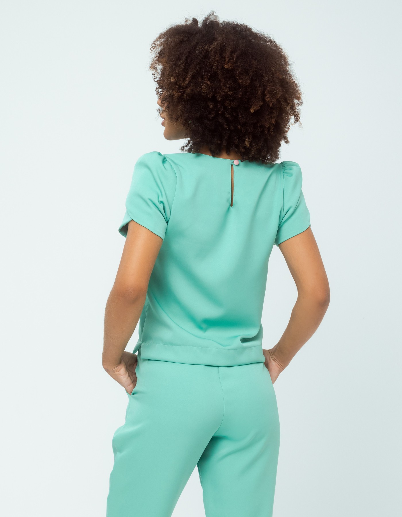 Scrub Feminino New Gisele Verde Aruba — foto 3