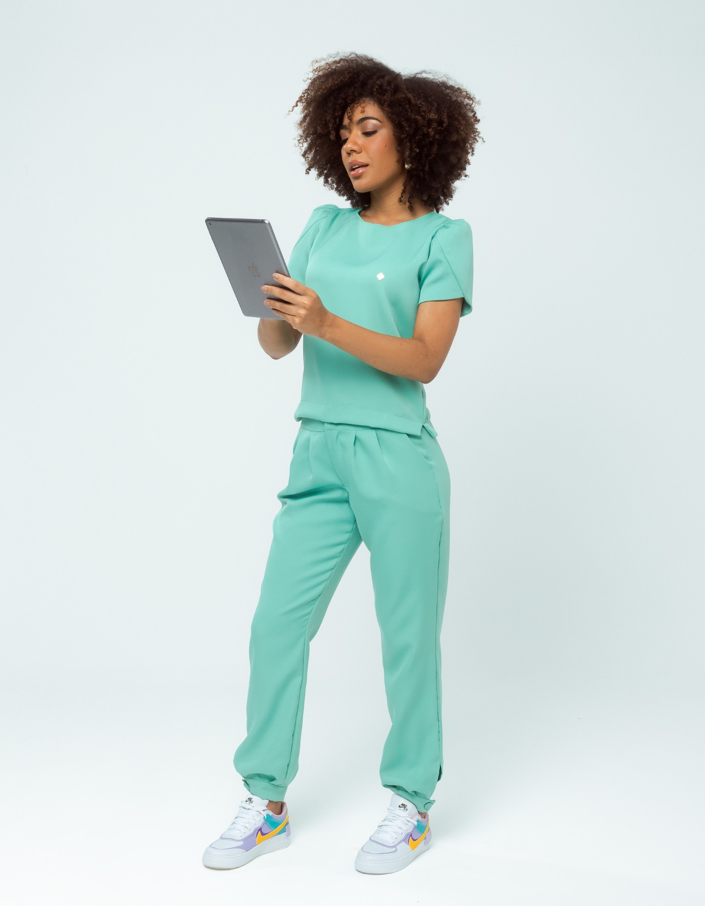 Scrub Feminino New Gisele Verde Aruba — foto 4