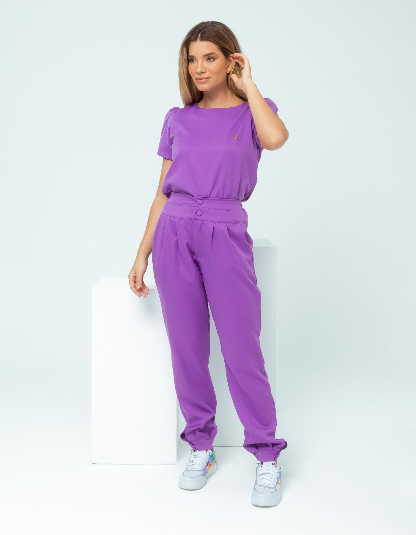 Scrub Feminino New Gisele Orquídea — foto 5