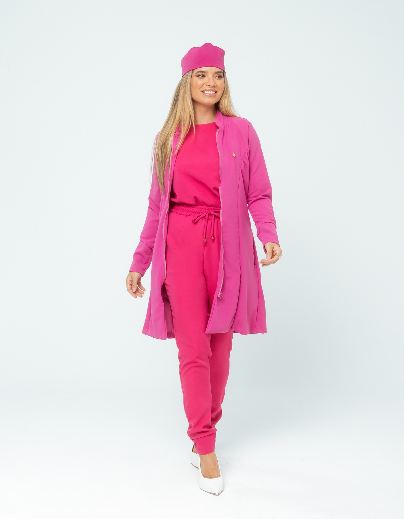 Jaleco Feminino Ava Rosa Ploc — foto 4