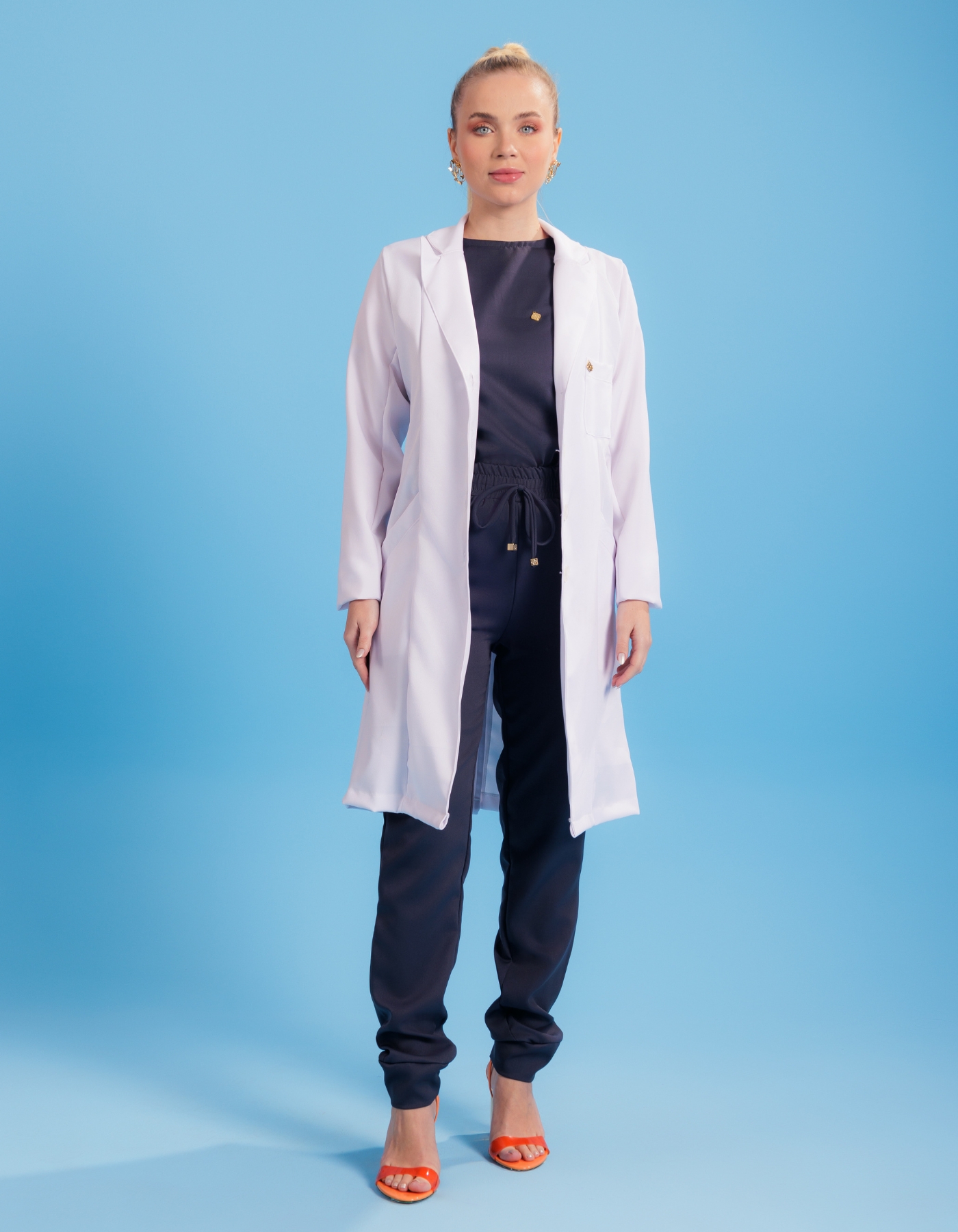 Jaleco Feminino New Basic Branco — foto 6