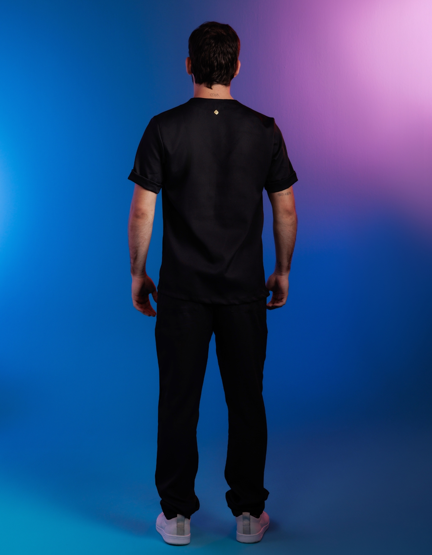 Scrub Masculino Arthur Preto — foto 5