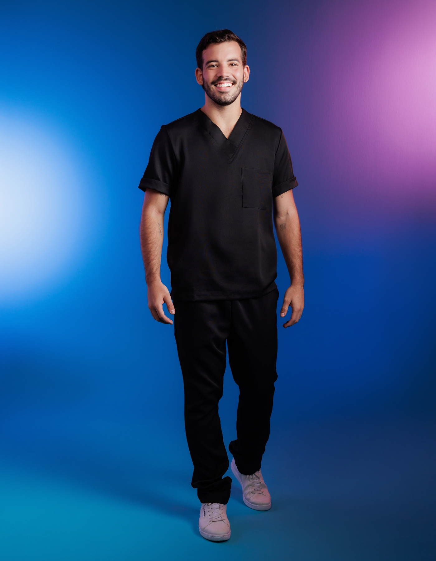 Scrub Masculino Arthur Preto — foto 7