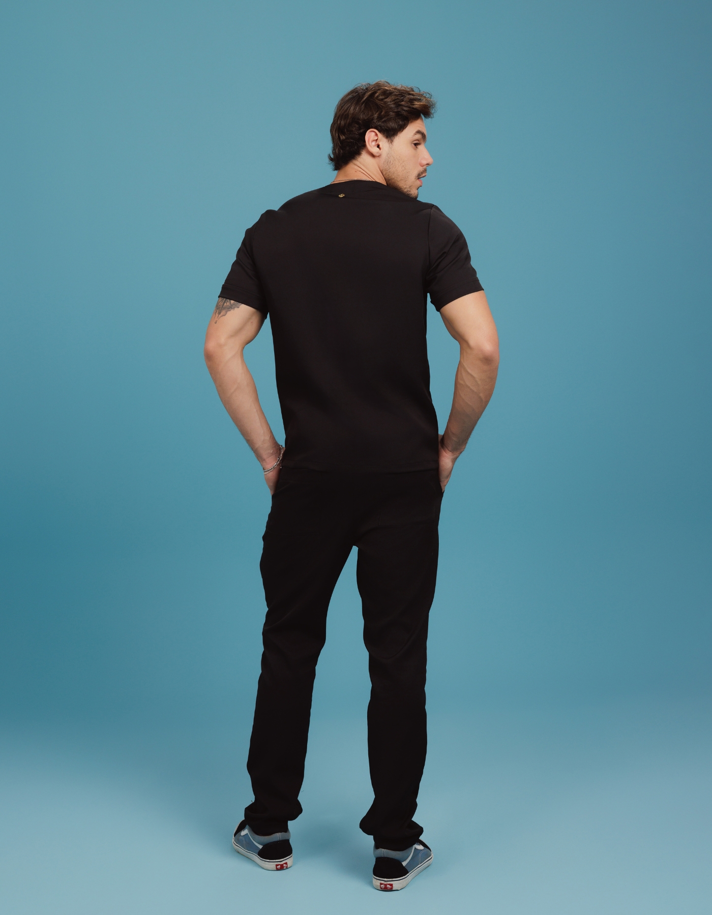 Scrub Masculino Arthur Preto — foto 9