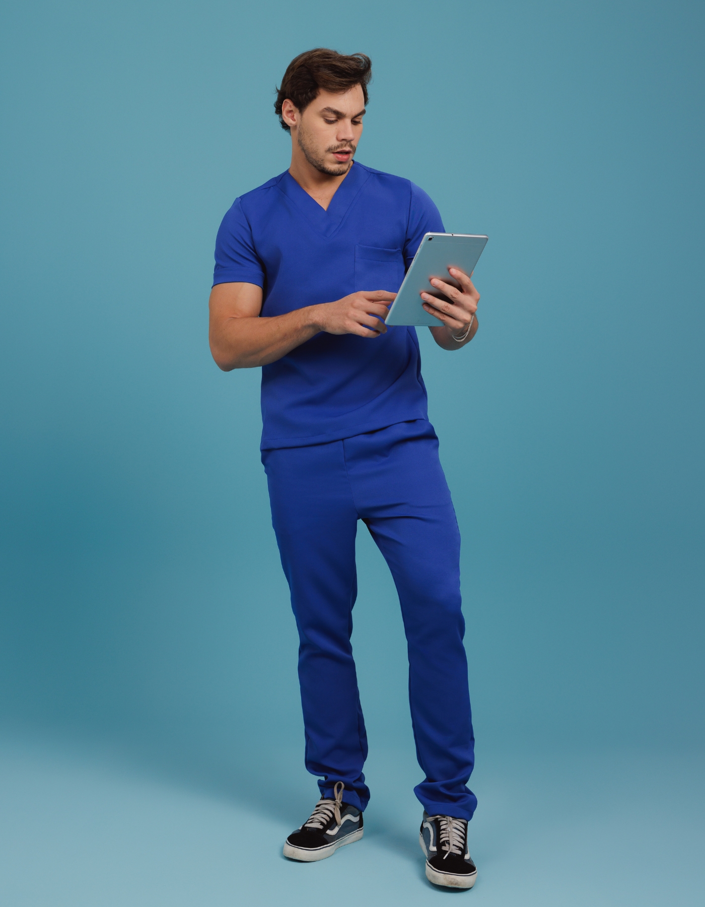 Scrub Masculino Arthur Azul Royal — foto 10