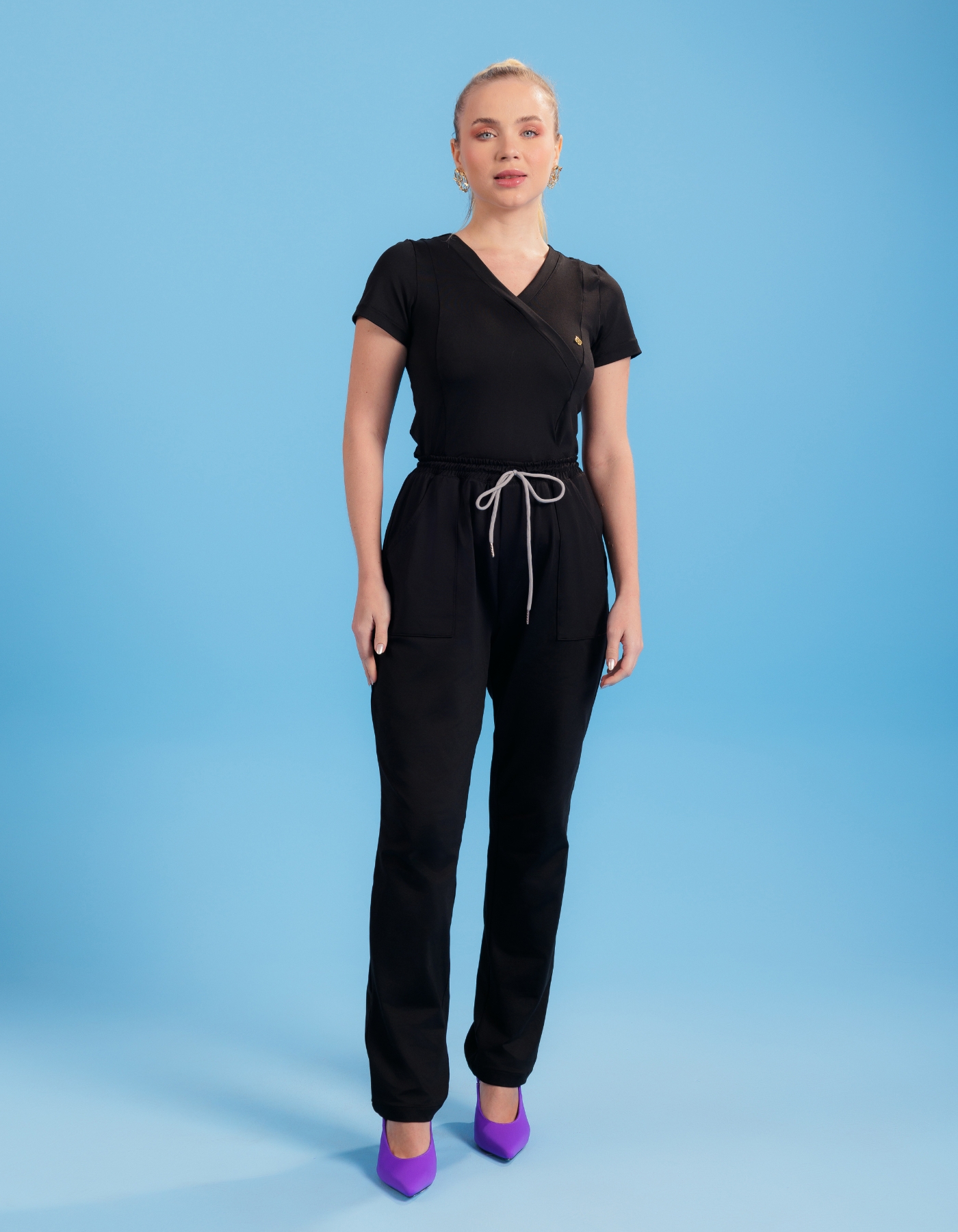 Scrub Feminino Moove Preto — foto 5