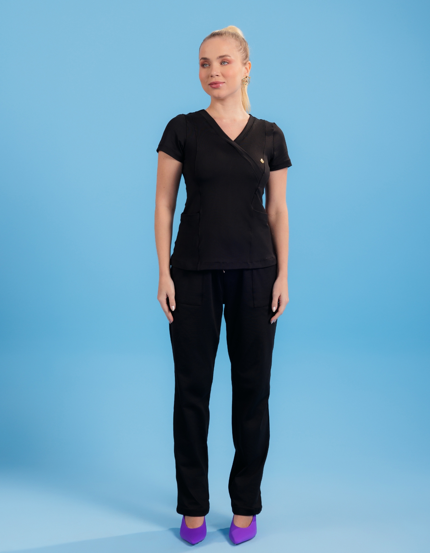 Scrub Feminino Moove Preto — foto 7