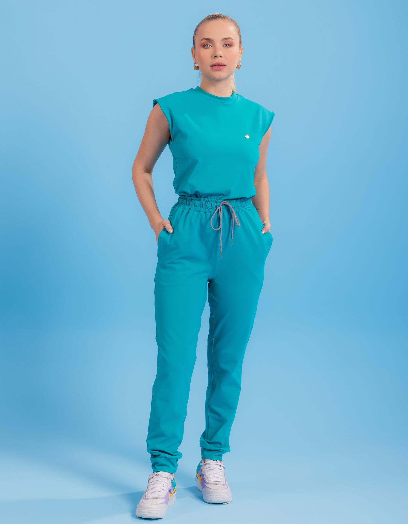 Scrub Feminino Mary Verde Grass — foto 3