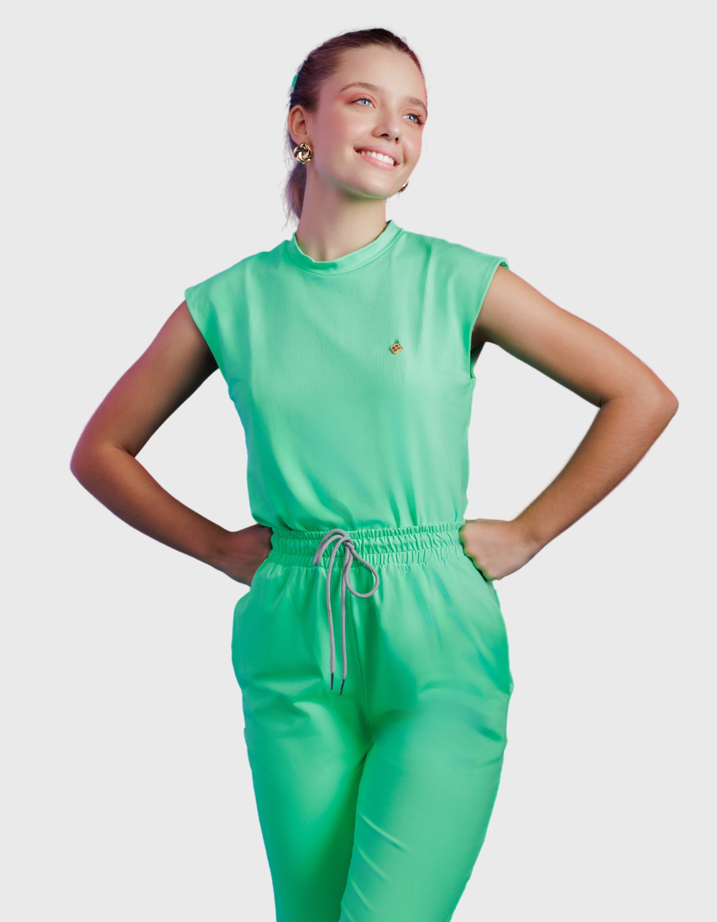 Scrub Feminino Mary Verde Menta — foto 1