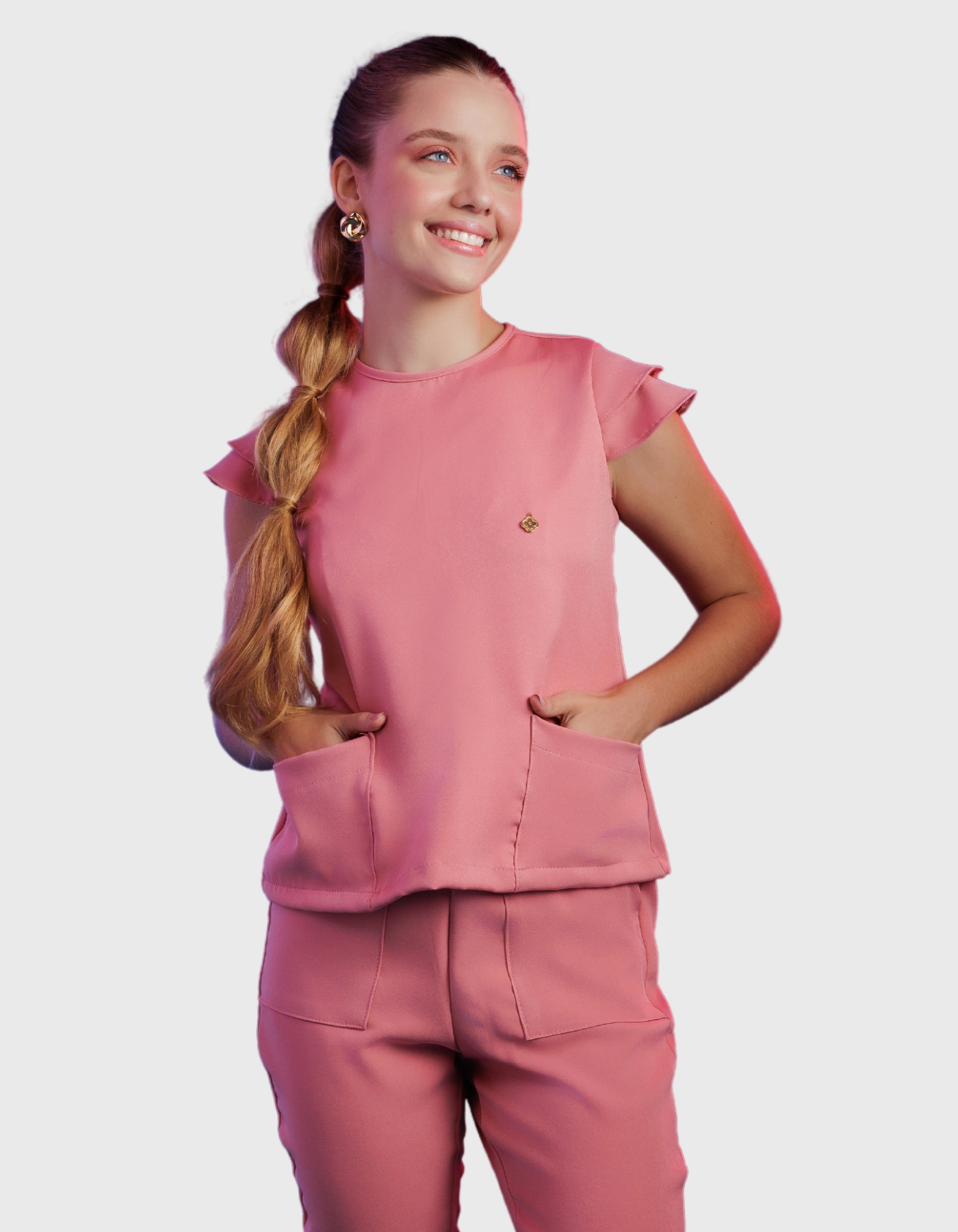 Scrub Feminino Flora Rosé — foto 1