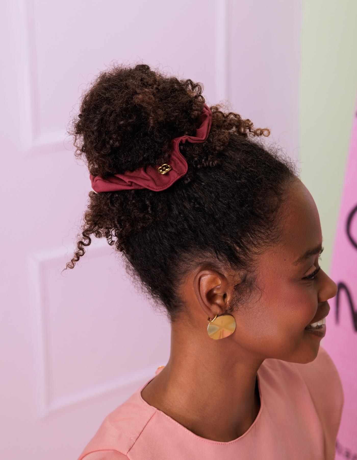 Scrunchie Feminina Marsala — foto 3