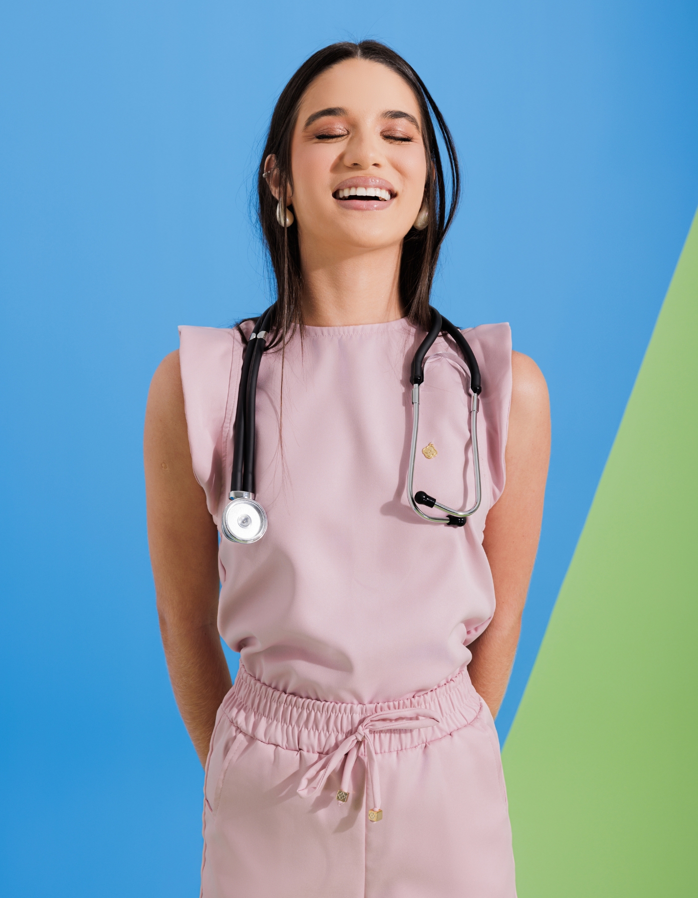 Scrub Feminino Alice Rosa Baby — foto 8