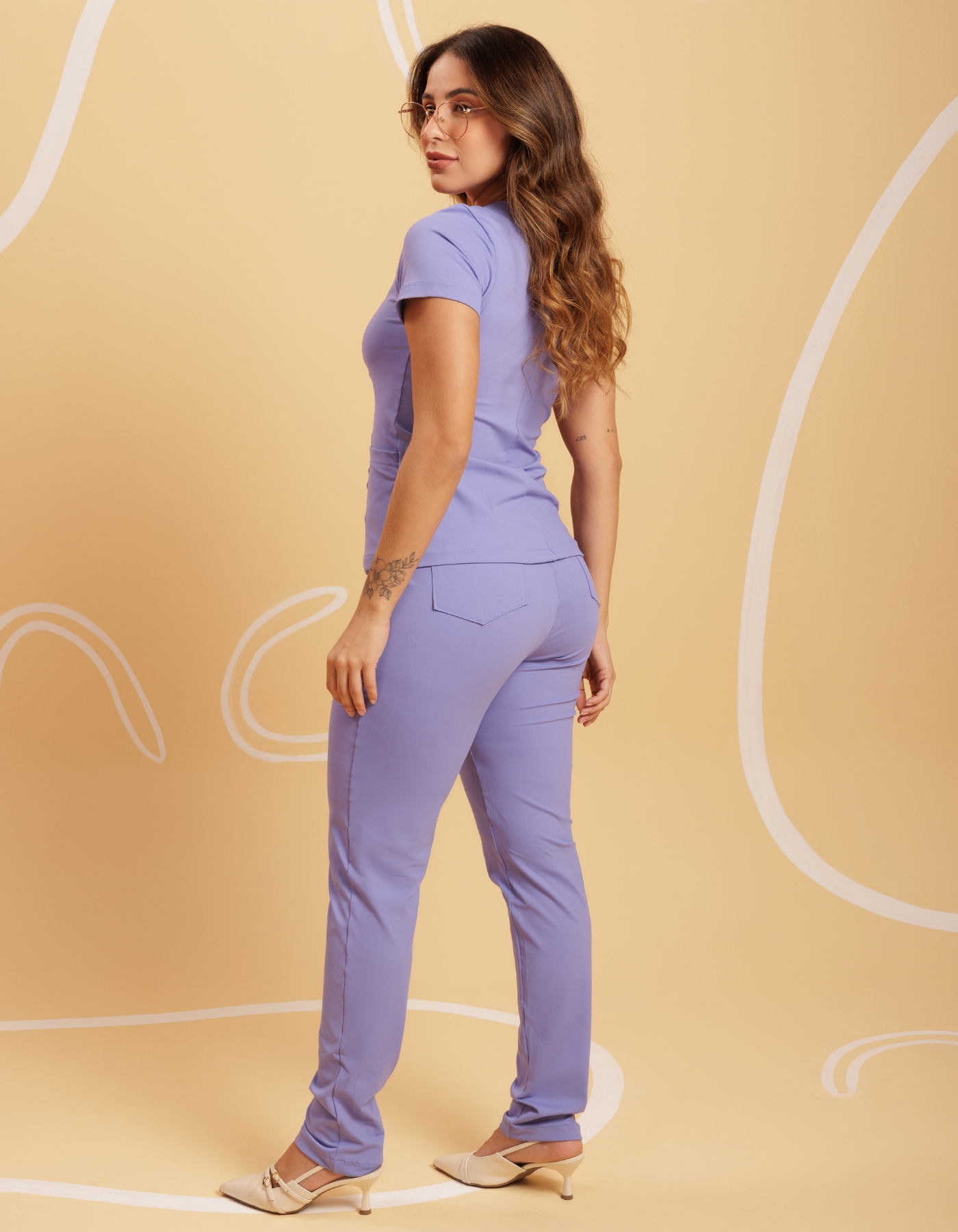 Scrub Feminino Moove Lilas Netuno — foto 7
