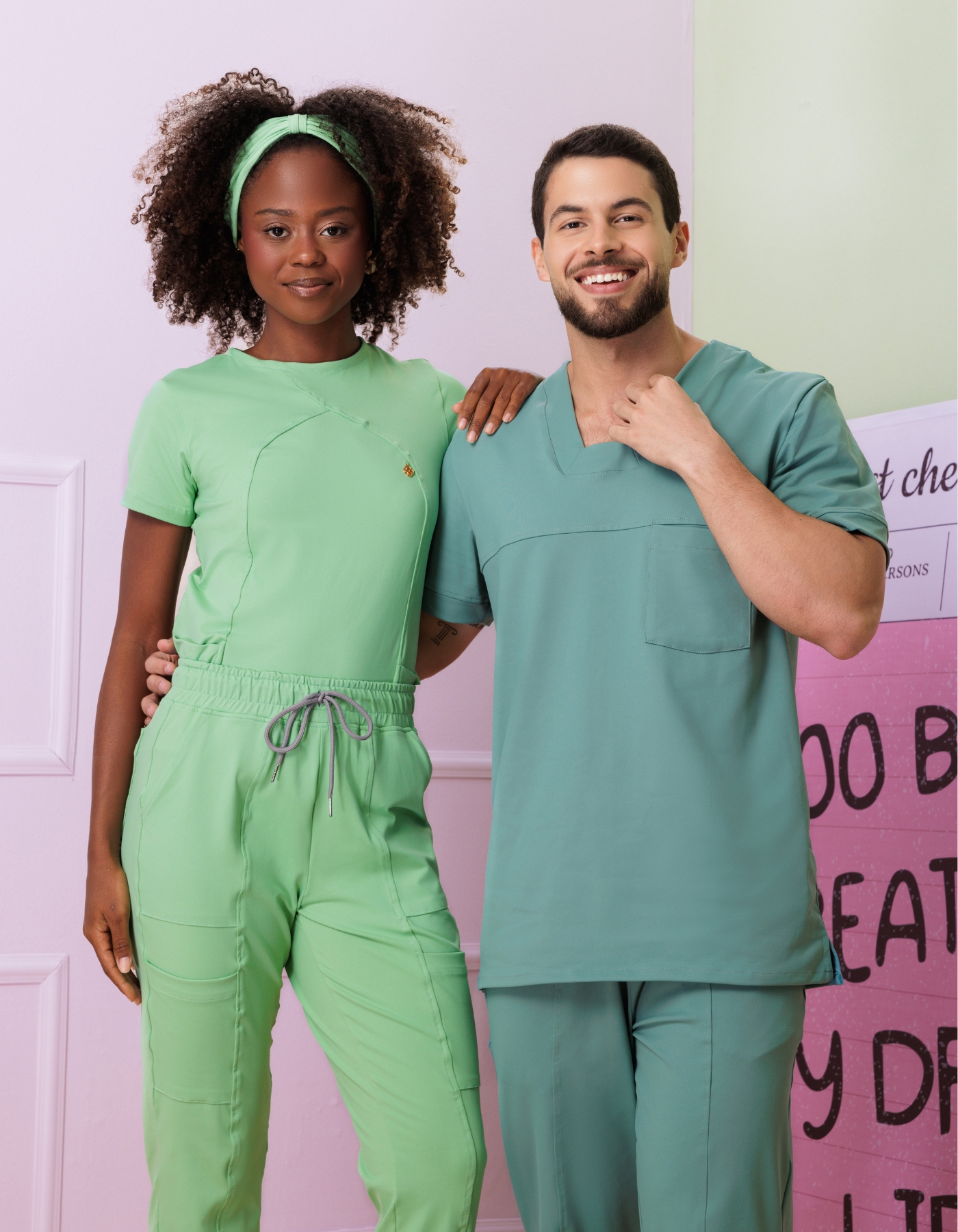 Scrub Feminino Megan Verde Pistache — foto 6