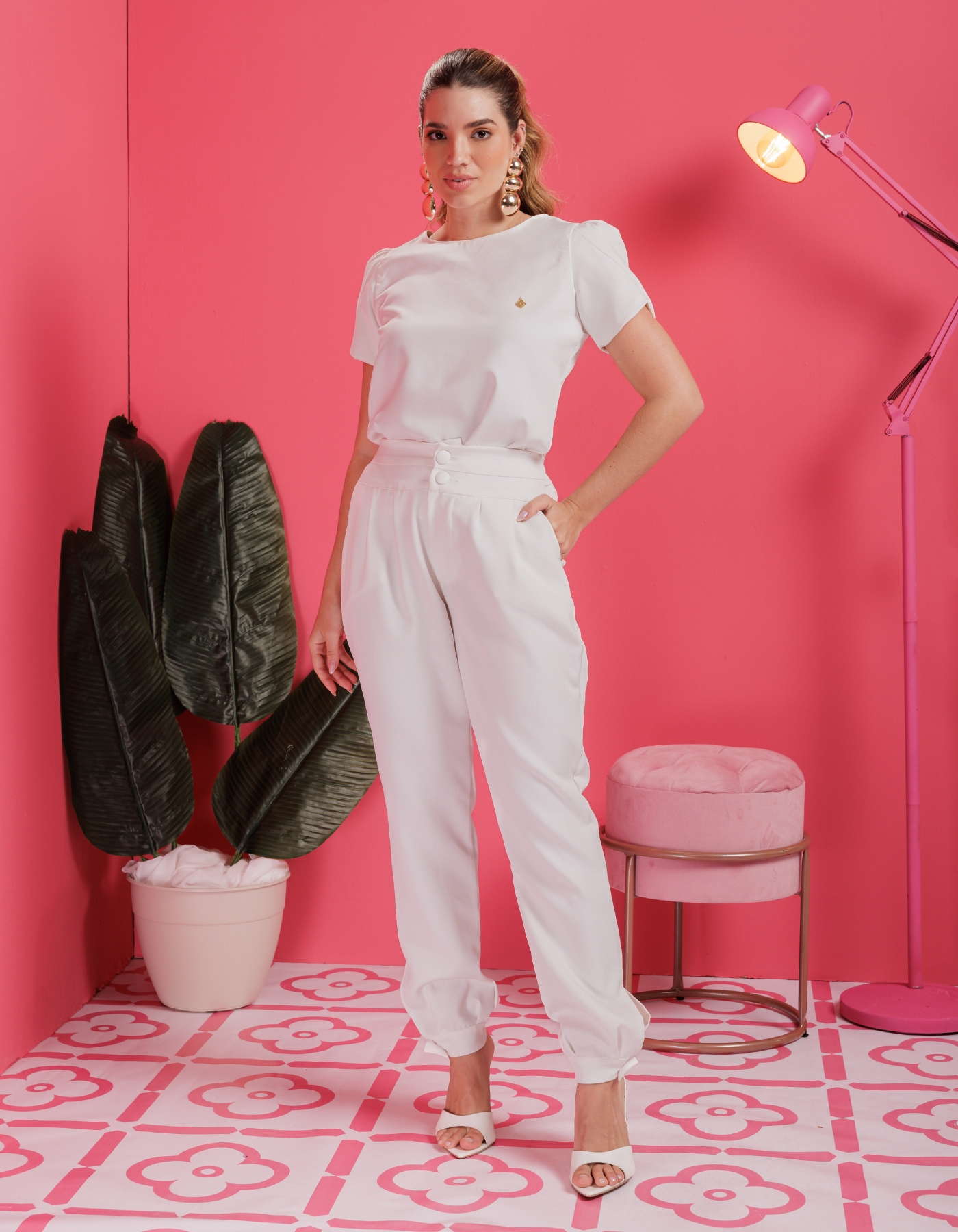 Scrub Feminino New Gisele Branco Off — foto 8