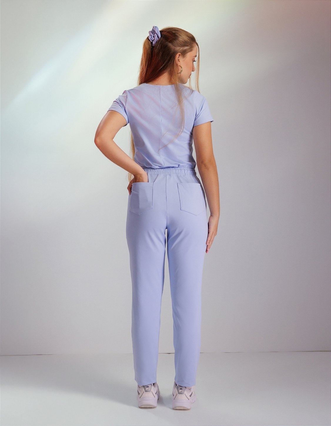 Scrub Feminino Moove Azul Frozen — foto 4