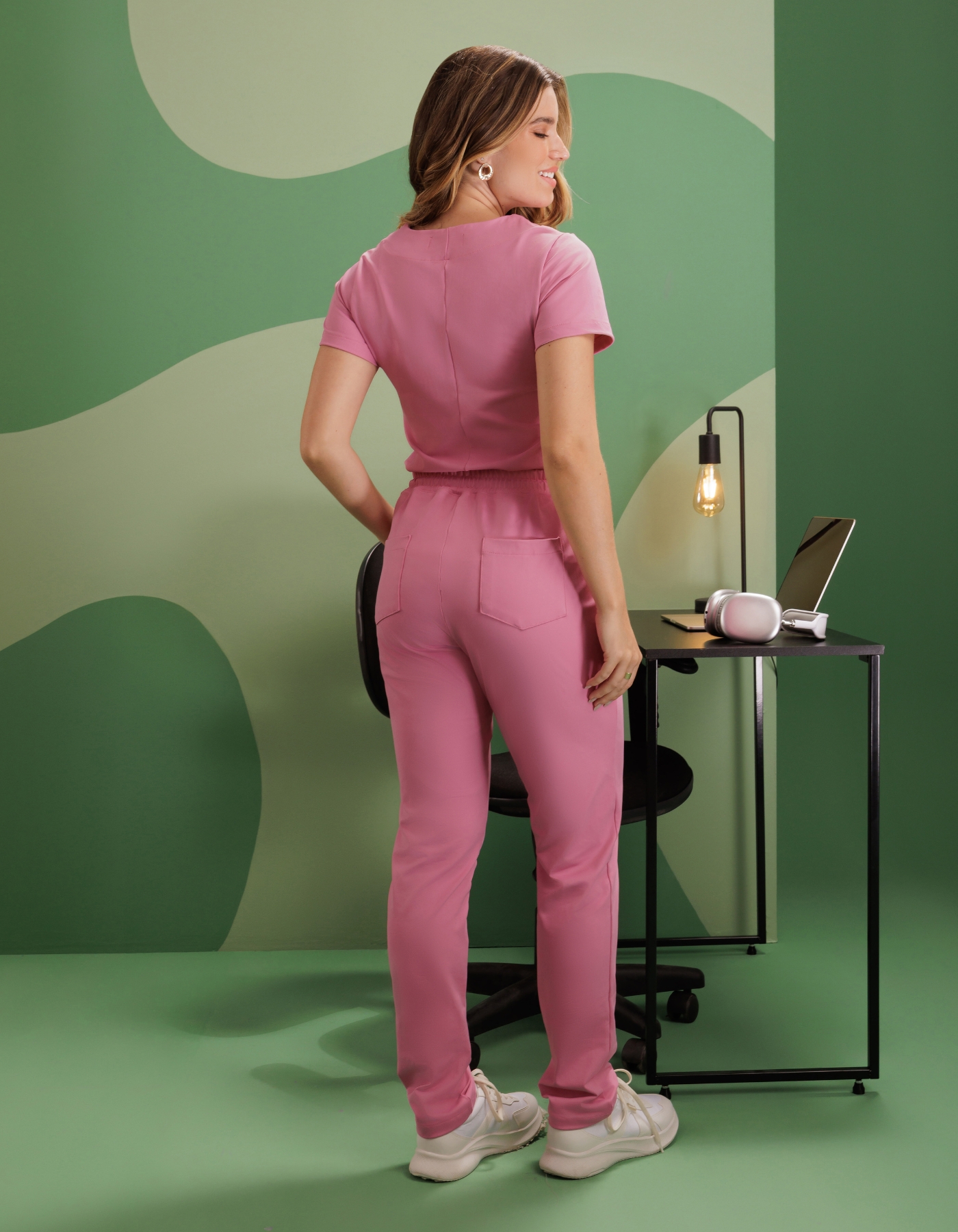 Scrub Feminino Moove Rosa Milkshake — foto 5